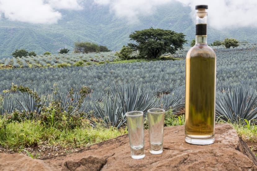 Paisaje de agaves en Tequila, Jalisco