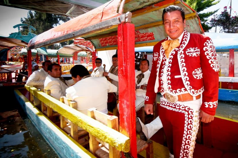 Mariachi en trajinera