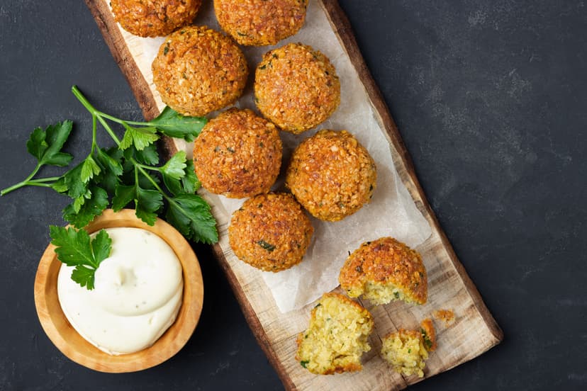 Falafel de garbanzos