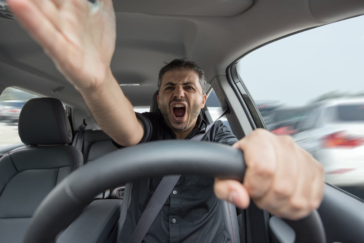 Estrés al volante