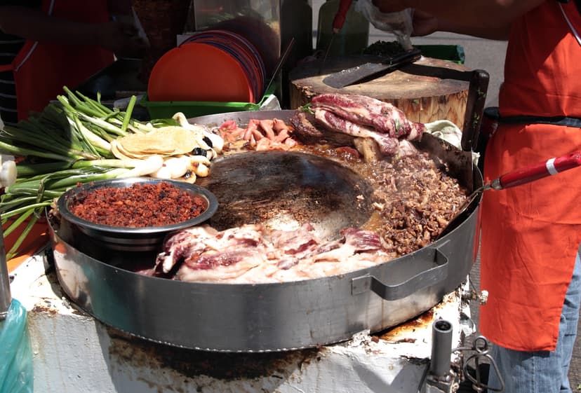 Tacos de tripa mexicanos