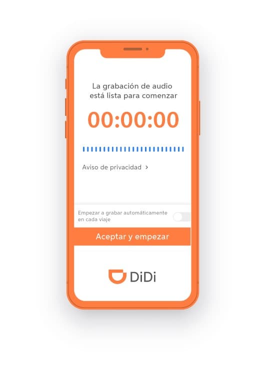 seguridad grabación automatica
