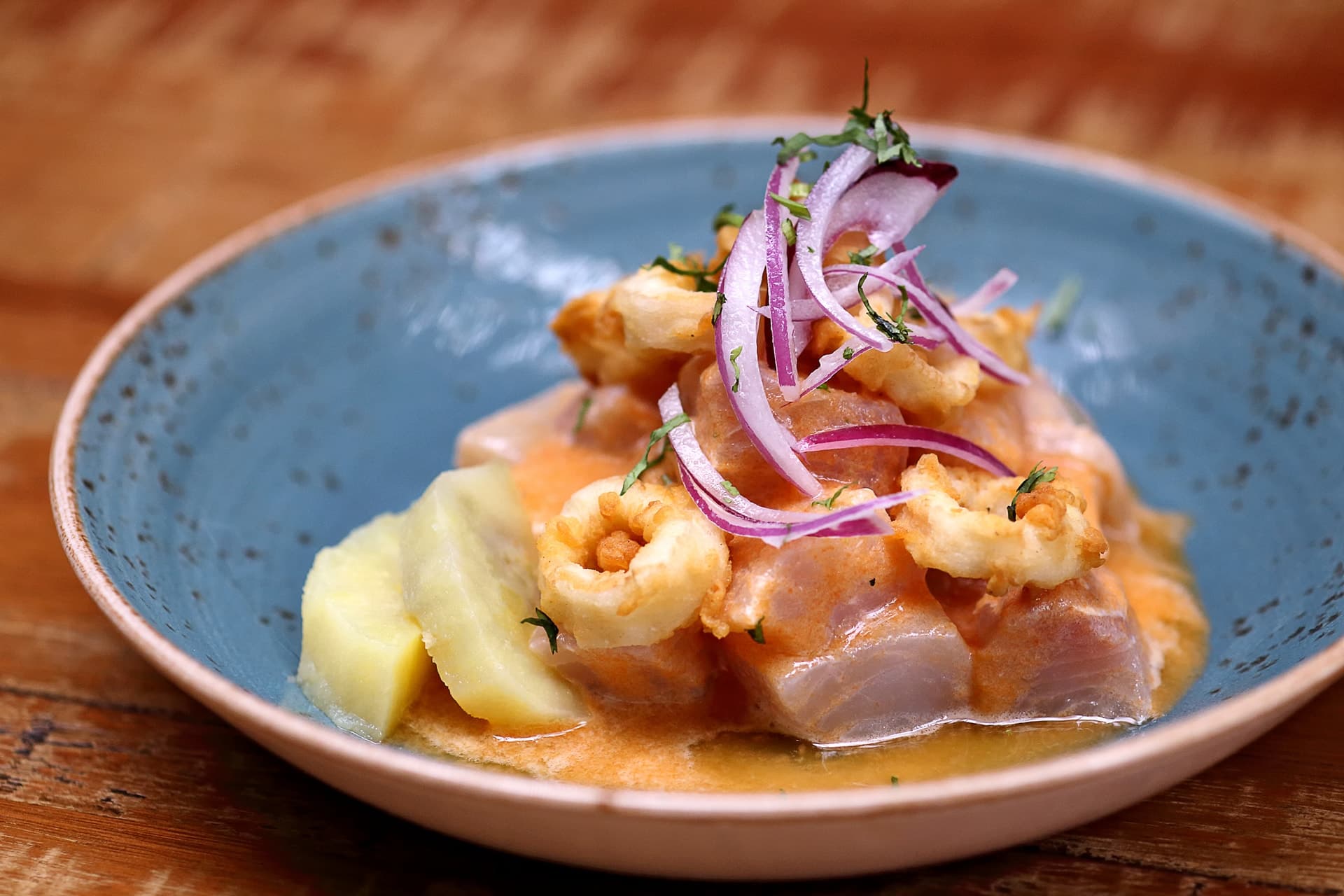 Ceviche de pescado