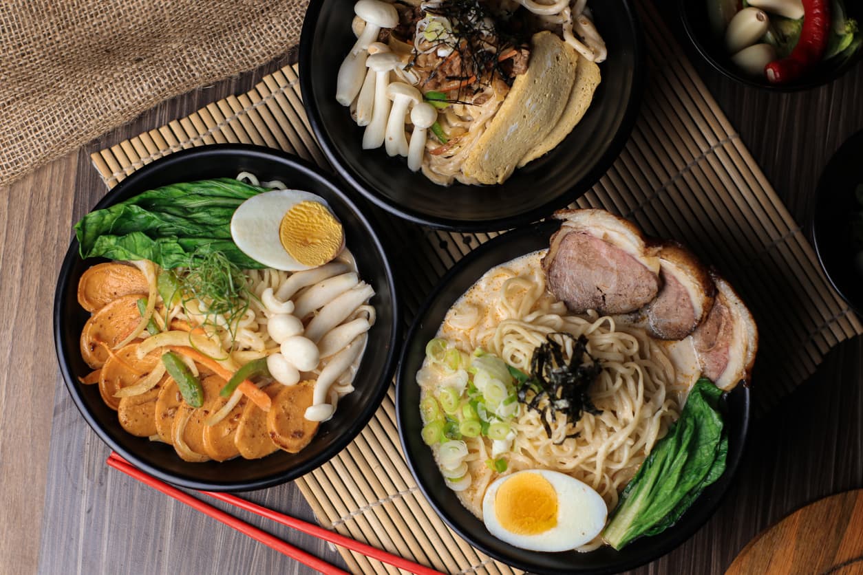Ramen japonés