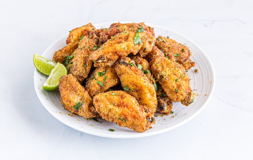 Deliciosas alitas con limón