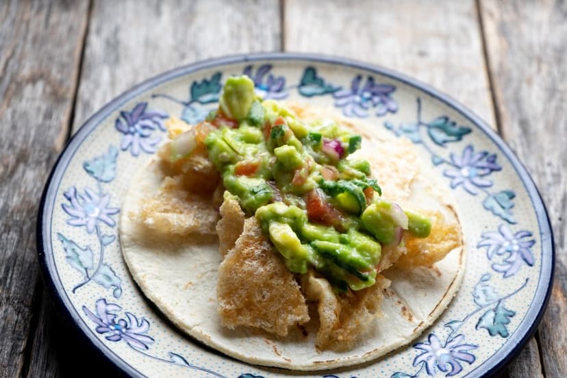 tacos placeros en plato