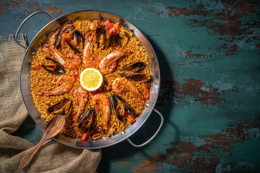 paella española