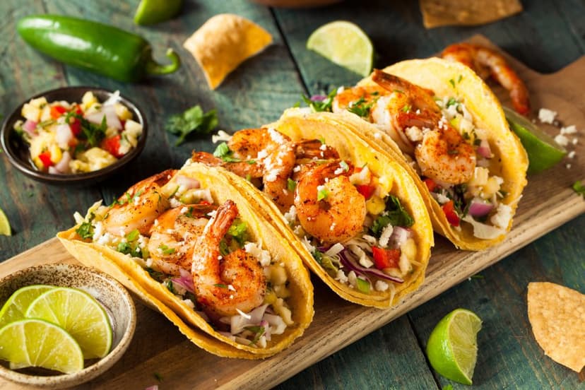 Deliciosos tacos de pescado
