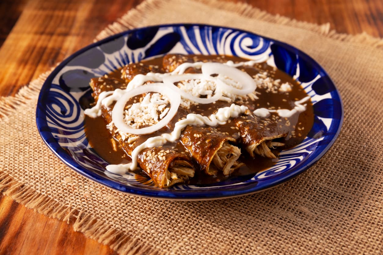 ¿Qué tienen las enchiladas?