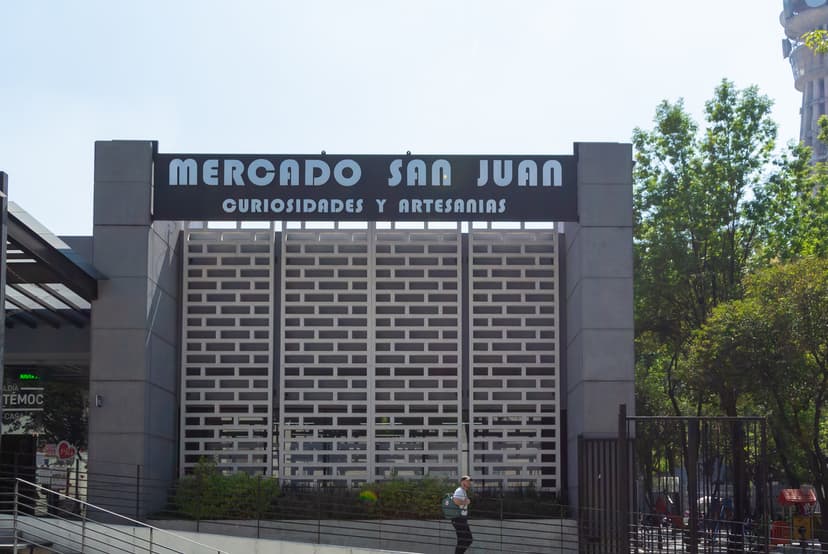 El Mercado de San Juan es uno de los más grandes y representantes de la CDMX