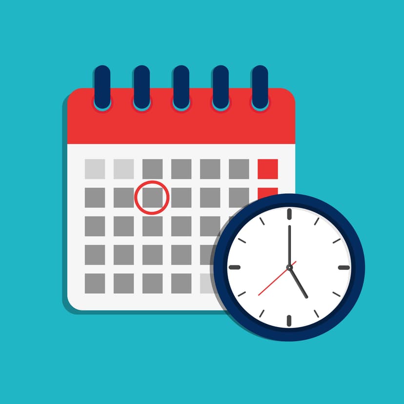 Calendario de verificación