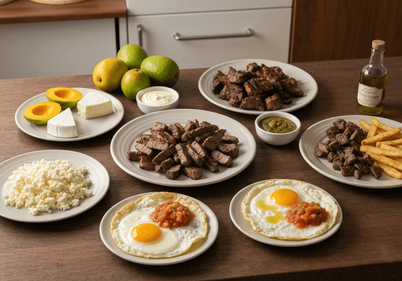 Ejemplos de alimentos Keto