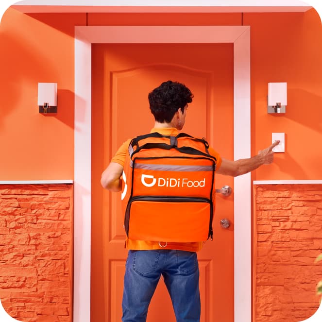 DiDi Food Repartidores registro