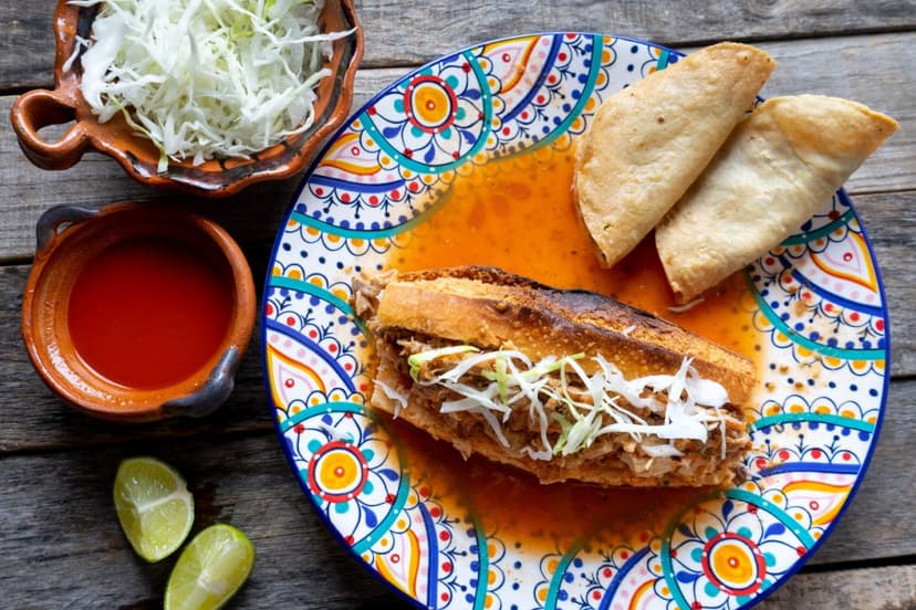 La original torta ahogada de Jalisco