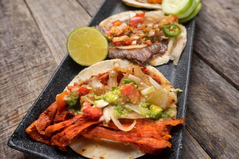 tacos de discada típicos de Chihuahua