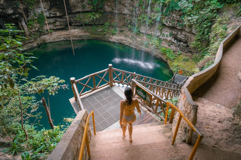 En México hay una gran variedad de cenotes que se han vuelto un gran destino turístico