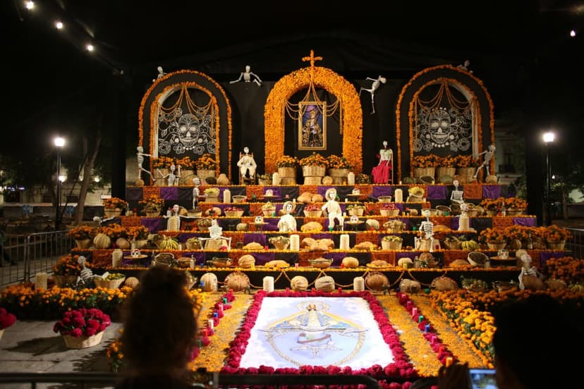 Ofrenda de día de muertos