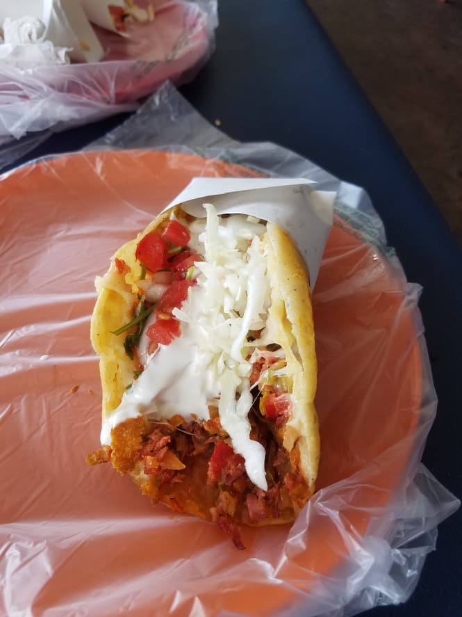 Los tacos de marlin son una delicia, ya lo verás